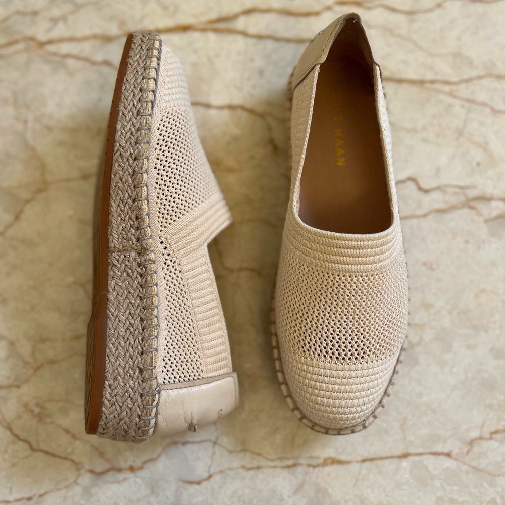 Cole Haan Cream Espadrilles